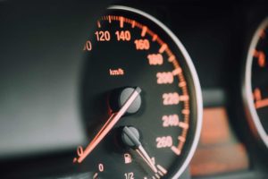 used car speedometer