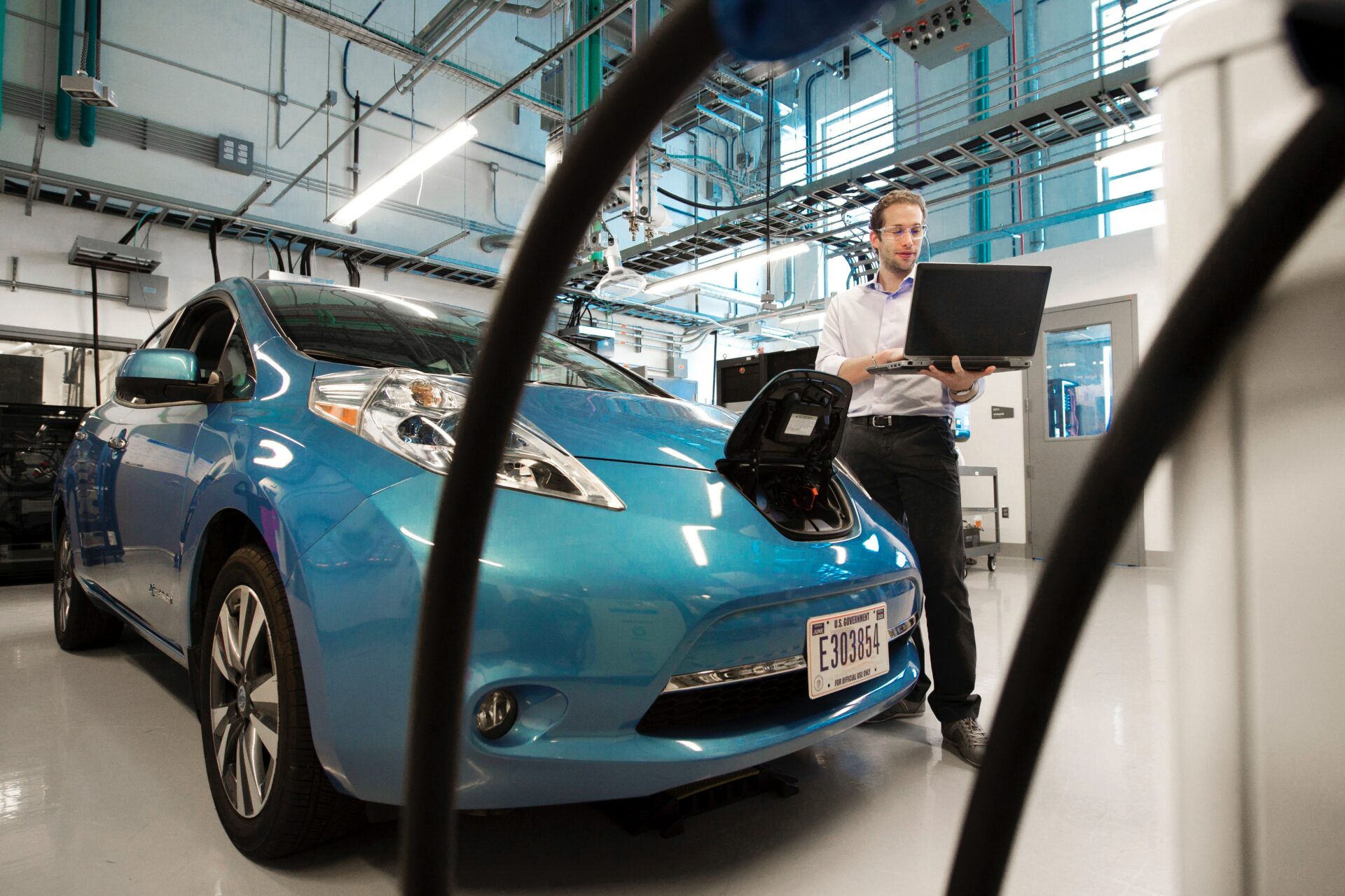 2021 Nissan Leaf with Zappi EV Charger