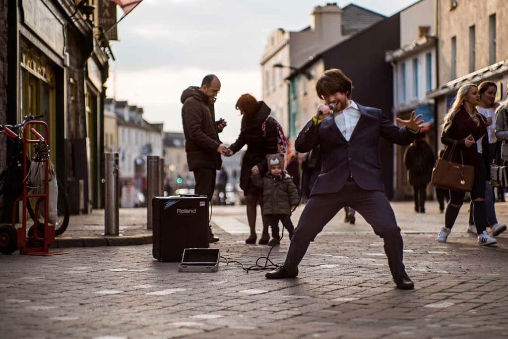 Enjoy live music on Shop Street, Galway: A vibrant summer experience in Ireland 2022