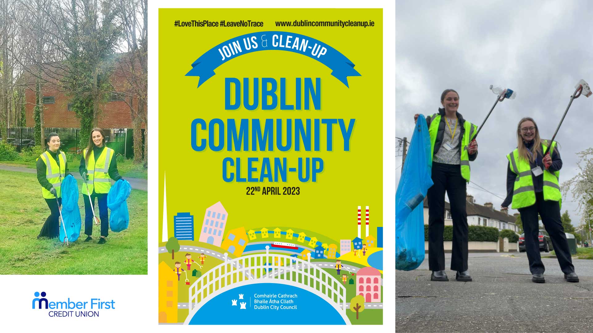 MFCU supports the Dublin Community Clean-Up