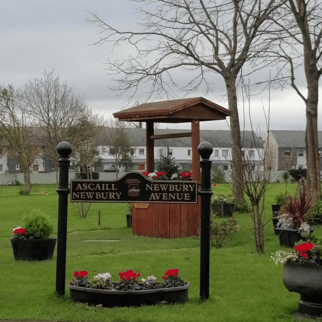 Newbury Enhancement Group's participation entry in MFCU Community Garden competition in 2024